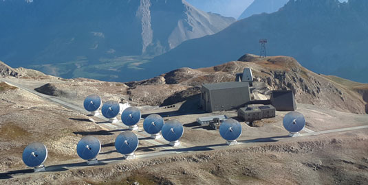 Symétrie-10 antennas