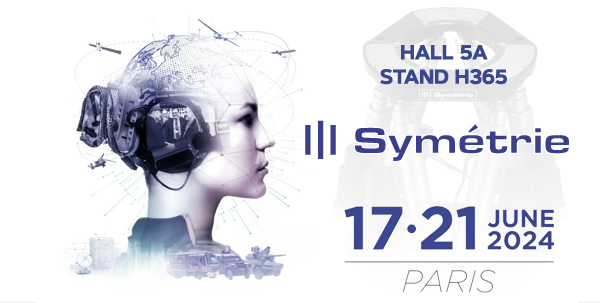 EUROSATORY SYMETRIE annonce